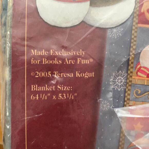 Snow Buddy fleece blanket - Picture 3 of 6